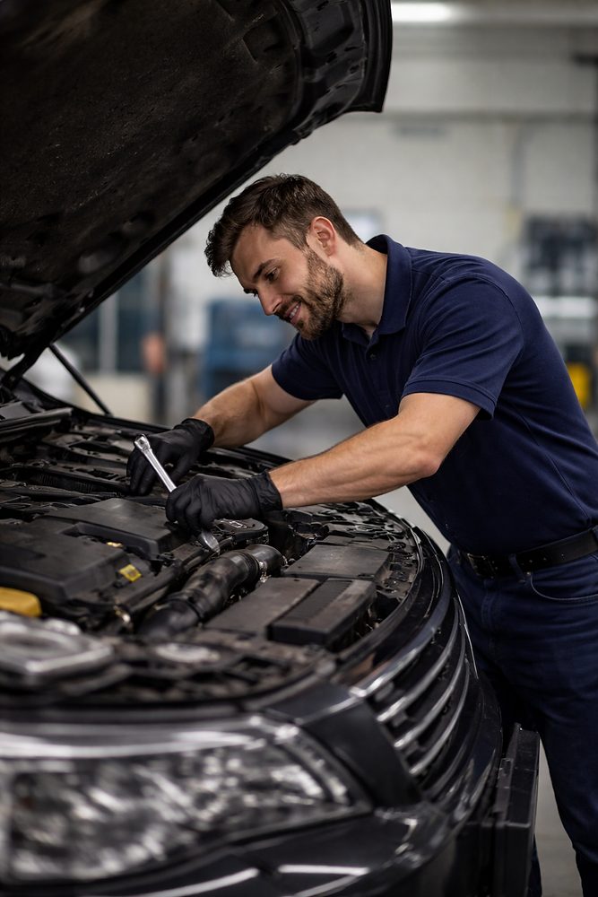 All in Garage Car Care Maintenance Plus Bodywork in One Visit