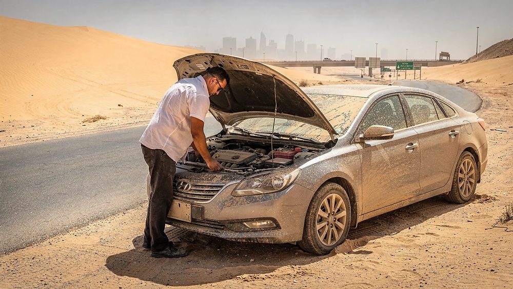 Car Maintenance Checklist for UAE Heat and Sand