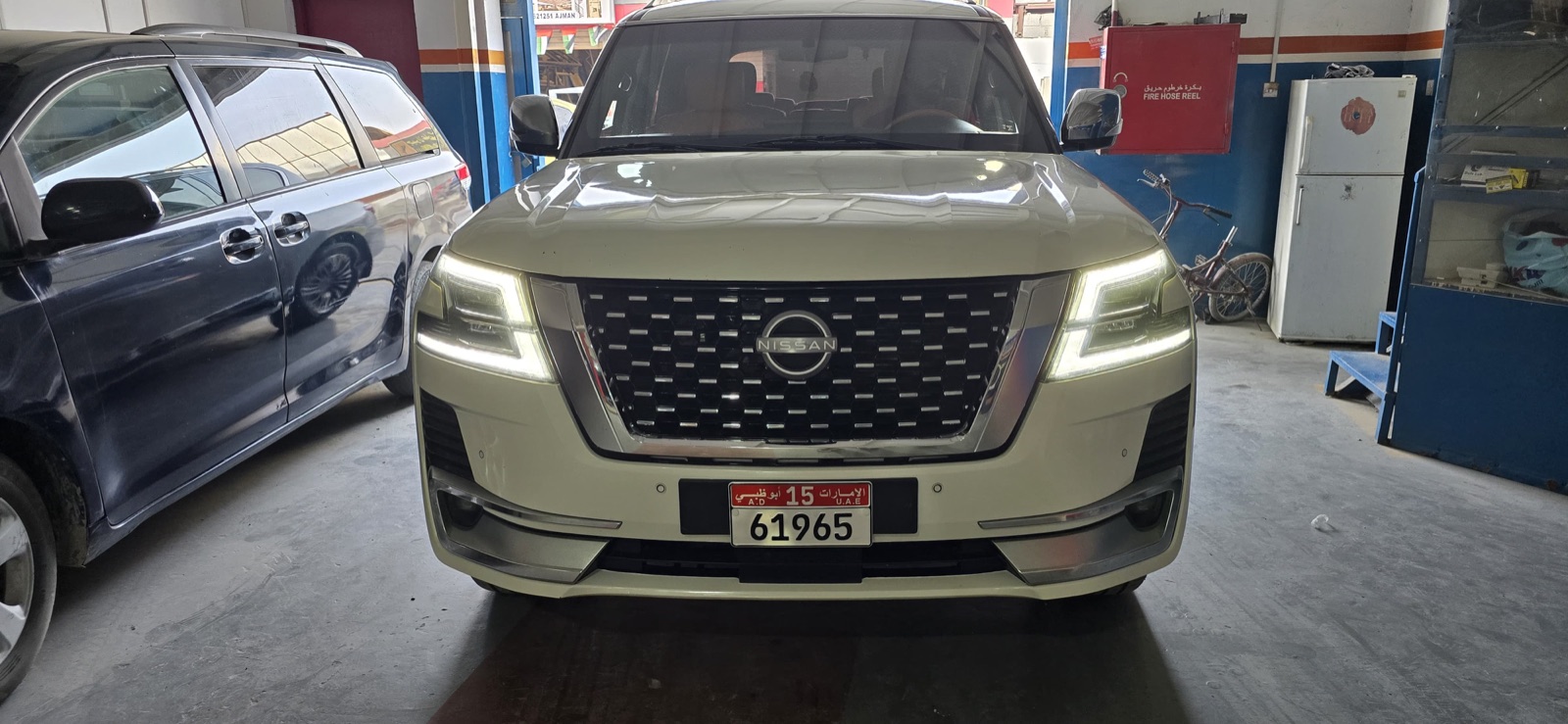 Al Bedaya Garage serving Sharjah - workshop floor